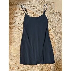 Abercrombie & Fitch Traveler Mini Dress Black Double Strap Activewear Womens XS